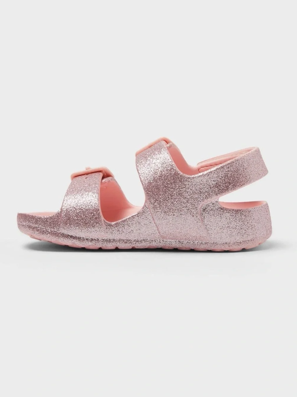 Cat & Jack Toddler Pink Glitter Buckle  Sz 5 Toddler